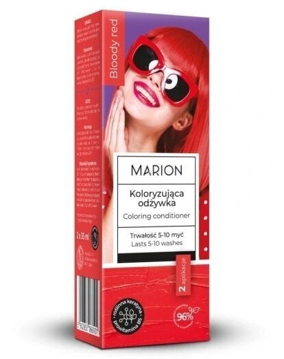 Marion Tooniv palsam 5-10 pesu Bloody Red, 2 x 35 ml цена и информация | Juuksepalsamid | kaup24.ee