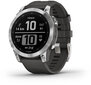 Sammulugeja Garmin Fenix 7, Silver/Graphite цена и информация | Nutikellad (smartwatch) | kaup24.ee