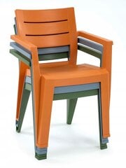 JULIE Orange tool Tugev ja stabiilne plastikust aiatool hind ja info | Aiatoolid | kaup24.ee