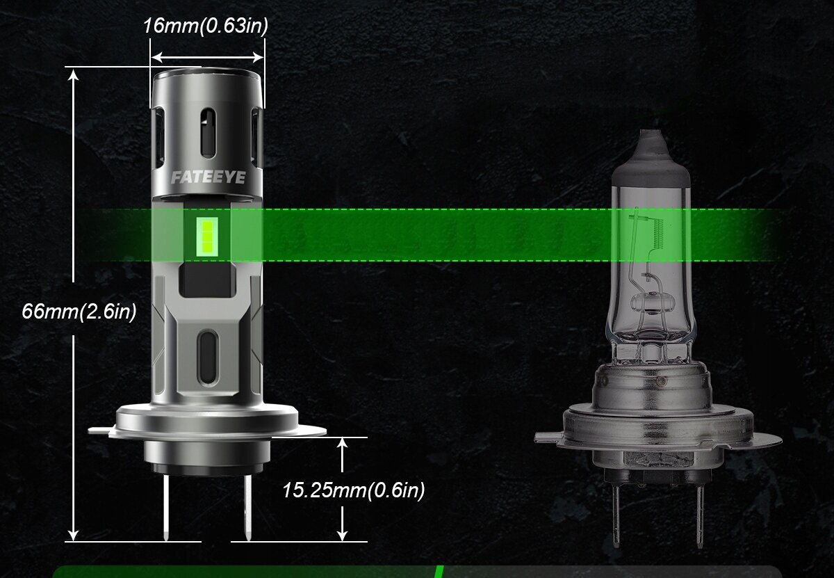 Led pirn H7 ilma adapteriteta цена и информация | Autopirnid | kaup24.ee