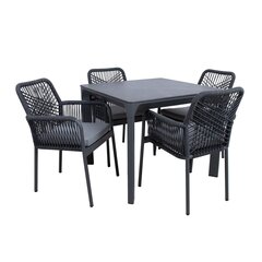 Garden furniture set CARVES table and 4 chairs цена и информация | Комплекты уличной мебели | kaup24.ee