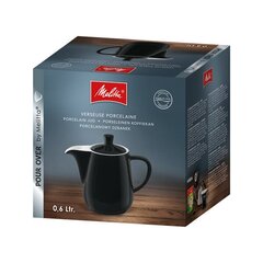 Melitta - Черный фарфоровый кувшин 600 мл цена и информация | Аксессуары для кофейных аппаратов | kaup24.ee