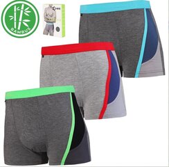 MORAJ MEESTE BAMBUS SHORTS 7tk XL. hind ja info | Meeste lühikesed püksid | kaup24.ee