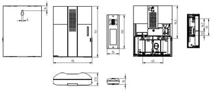 Uksekellakomplekt MISTRAL 200M, Grothe 43305, juhtmevaba, valge цена и информация | Дверные звонки, глазки | kaup24.ee