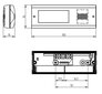 Uksekellanupp- saatja MISTRAL SE 03, Grothe 43441, juhtmevaba, valge hind ja info | Uksekellad, uksesilmad | kaup24.ee