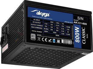 Akyga AK-C1-800 цена и информация | Материнские платы (PSU) | kaup24.ee