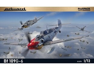 Eduard - Messerschmitt Bf 109G-6 ProfiPack edition, 1/72, 70159 цена и информация | Конструкторы и кубики | kaup24.ee