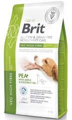 Brit Veterinary Care Veg Fibre для собак 2 кг цена и информация | Сухой корм для собак | kaup24.ee