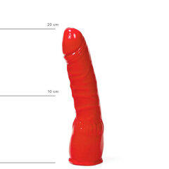 Dildo All Black, punane hind ja info | Dildod | kaup24.ee