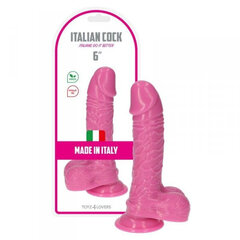 Dildo Boss Of Toys Michelangelo, roosa hind ja info | Dildod | kaup24.ee