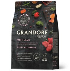 Grandorf Fresh kuivtoit kutsikatele lambaliha kartulitega, 3 kg hind ja info | Kuivtoit koertele | kaup24.ee