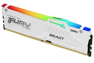 Kingston Fury Beast RGB (KF560C30BWEA-16) цена и информация | Оперативная память (RAM) | kaup24.ee