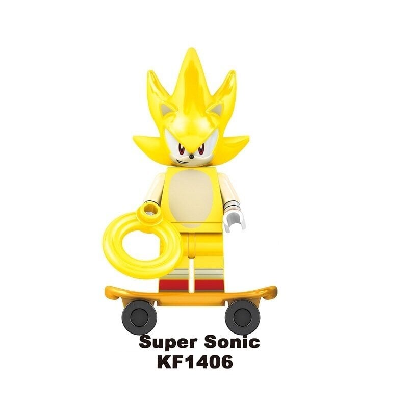 Konstruktor Sonic the Hedgehog kujuke HeroBricks, 5cm hind ja info | Klotsid ja konstruktorid | kaup24.ee