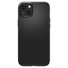 Spigen Thin Fit iPhone 15 Plus 6.7" czarny|black ACS06639 цена и информация | Чехлы для телефонов | kaup24.ee