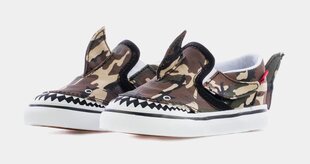 Tossud poistele Vans Slip-on Shark VN0A7Q4ZASB1, pruun hind ja info | Laste spordijalatsid | kaup24.ee