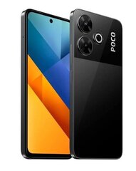 Xiaomi Poco M6 Dual Sim 6/128 Black цена и информация | Мобильные телефоны | kaup24.ee