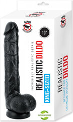 Dildo Dinoo King-Size Cock Kong, must hind ja info | Dildod | kaup24.ee