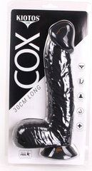 Dildo Kiotos Cox, must hind ja info | Dildod | kaup24.ee