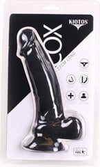 Dildo Kiotos Cox 007, must hind ja info | Dildod | kaup24.ee