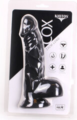 Dildo Kiotos Cox 009, must hind ja info | Dildod | kaup24.ee