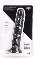 Dildo Kiotos Cox 010, must hind ja info | Dildod | kaup24.ee