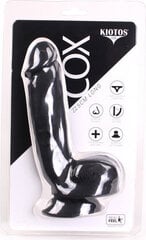 Dildo Kiotos Cox, must hind ja info | Dildod | kaup24.ee