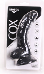 Kiotos Cox Black 016 цена и информация | Фаллоимитаторы | kaup24.ee