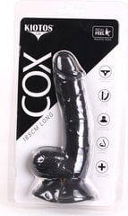 Dildo Kiotos Cox 020, must hind ja info | Dildod | kaup24.ee