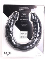 Dildo Kiotos Cox 027, must hind ja info | Dildod | kaup24.ee