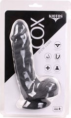 Dildo Kiotos Cox 033, must hind ja info | Dildod | kaup24.ee