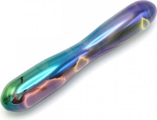 Dildo Kiotos Glass Dildo, mitmevärviline hind ja info | Dildod | kaup24.ee