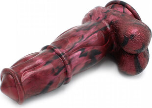 Dildo Kiotos Monstar Beast 68, punane/must hind ja info | Dildod | kaup24.ee