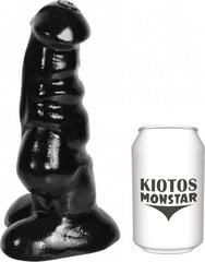 Dildo Kiotos Monstar Drake Dildo, must hind ja info | Dildod | kaup24.ee