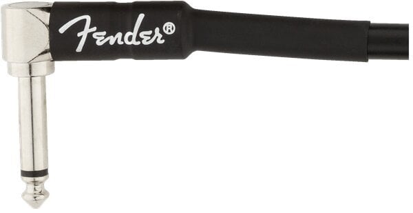 Instrumendikaabel Fender Professional 4,5M Angl Blk цена и информация | Kaablid ja juhtmed | kaup24.ee