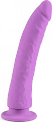 Virgite Realistic Dildo E11 - Purple цена и информация | Фаллоимитаторы | kaup24.ee