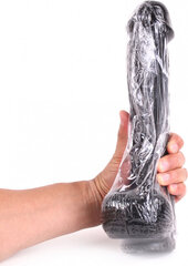 Dildo Dinoo King-Size Cock Curved, must hind ja info | Dildod | kaup24.ee