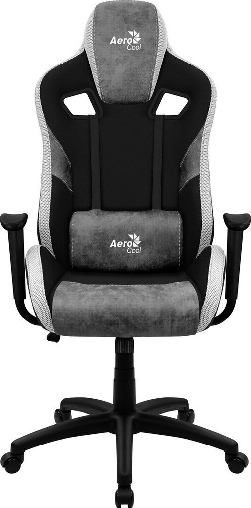 Kontoritool Aerocool Count AeroSuede Universal, must/hall hind ja info | Kontoritoolid | kaup24.ee