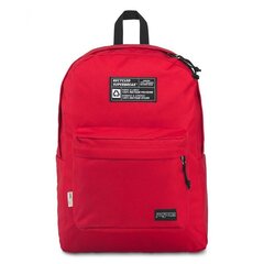 JanSport Skolas soma sarkana vairākkārt lietojama Superbreak JS0A4NW25XP цена и информация | Школьные рюкзаки, спортивные сумки | kaup24.ee