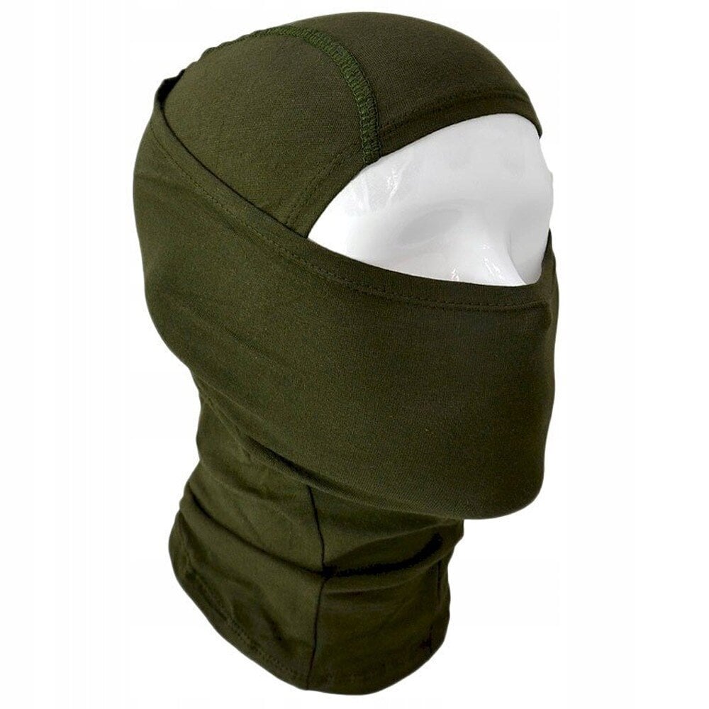 Balaclava koos salliga, Texar, NINJA, Olive hind ja info | Meeste sallid, mütsid ja kindad | kaup24.ee