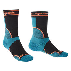 Spordisokid Bridgedale TrailRun Merino Sport Crew Black hind ja info | Naiste sokid | kaup24.ee