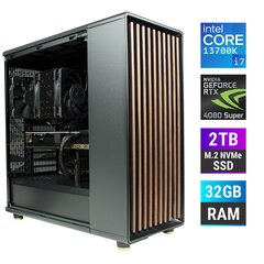 Компьютер MonsterX i7 14700F 32GB 2TB NVME RTX4080S цена и информация | Стационарные компьютеры | kaup24.ee