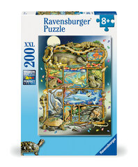 ravensburgeri pusle 200 tk roomajat pildiraamil hind ja info | Pusled | kaup24.ee