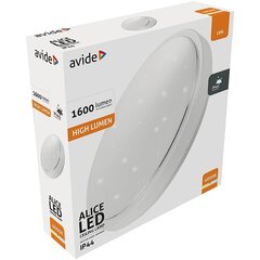 Avide LED laevalgusti Alice 18W 4000K IP44 hind ja info | Laelambid | kaup24.ee