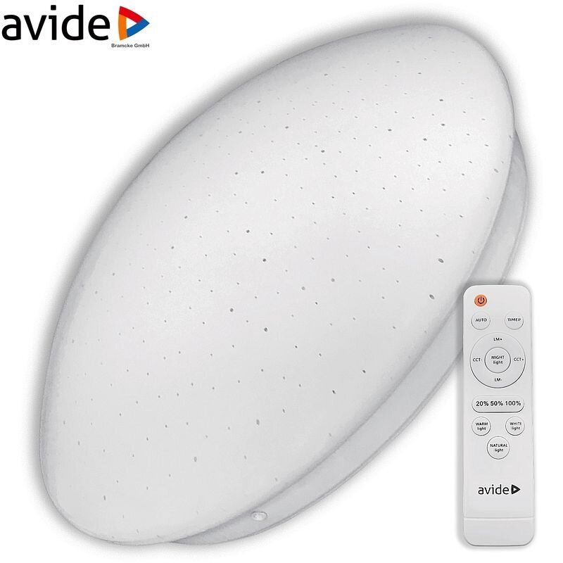 Avide LED-laevalgusti Stella 48W puldiga цена и информация | Laelambid | kaup24.ee