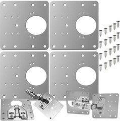 Mööbli hinged - komplektis 4 tk. Malatec 23032 hind ja info | Muud mööblitarvikud | kaup24.ee