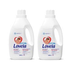 Pesugeel LOVELA Baby Color, 2 x 1,45 l hind ja info | Pesuvahendid | kaup24.ee