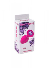 Boss Of Toys Plug-Anal Plug Emotions Cutie Medium Pink dark purple crystal цена и информация | Анальные игрушки | kaup24.ee