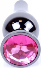 Boss Of Toys Plug-Jewellery Dark Silver BUTT PLUG- Pink цена и информация | Анальные игрушки | kaup24.ee