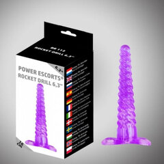 Boss Of Toys Rocket drill 6,3 inch purple big anal plug 6,3 inch / 16 cm цена и информация | Анальные игрушки | kaup24.ee