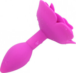 Kiotos X Label Pink Rose Silicone Anal Plug цена и информация | Анальные игрушки | kaup24.ee
